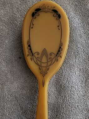 Vintage Celloid Brush Gorgeous Art brush